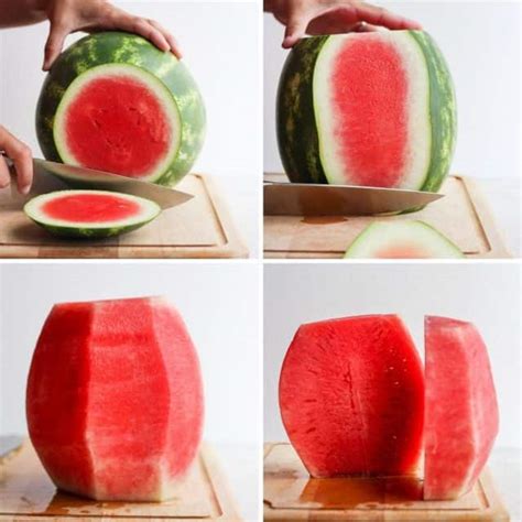 How to Cut a Watermelon [Step-by-Step Tutorial} | FeelGoodFoodie