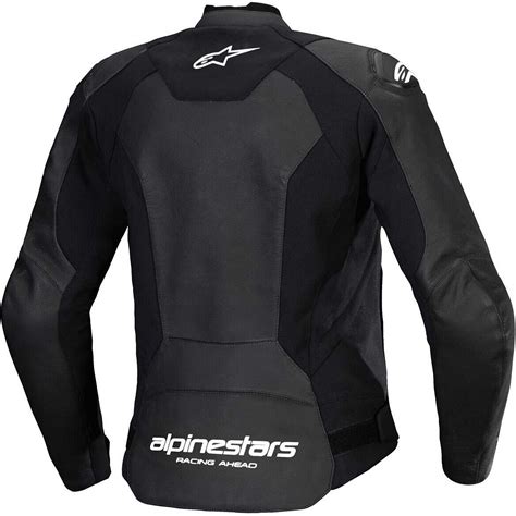 Alpinestars Stella Faster V Women S Leather Motorcycle Jacket Black