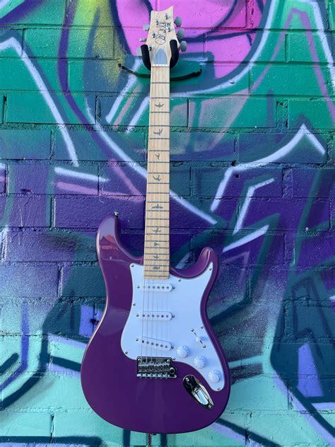 Prs Se Silver Sky Electric Guitar Summit Purple Guitar Paradise