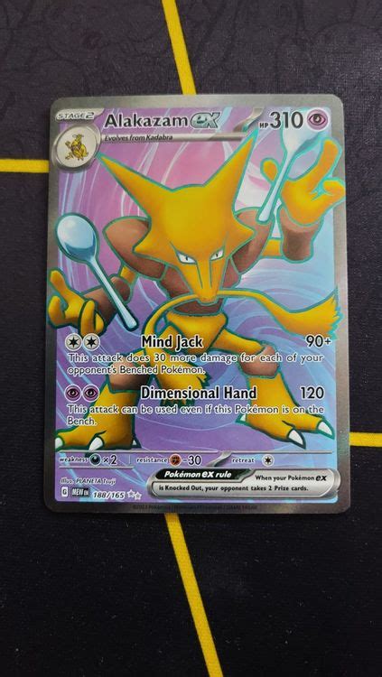 Alakazam Ex Sr Fullart Pokemon Englisch Kaufen Auf Ricardo