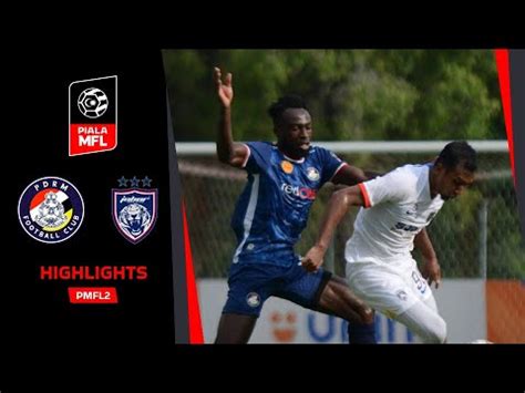 Pdrm Fc Johor Darul Ta Zim Ii Pmfl Highlights Piala Mfl