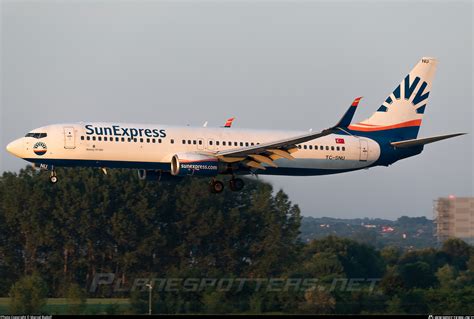 Tc Snu Sunexpress Boeing Hc Wl Photo By Marcel Rudolf Id