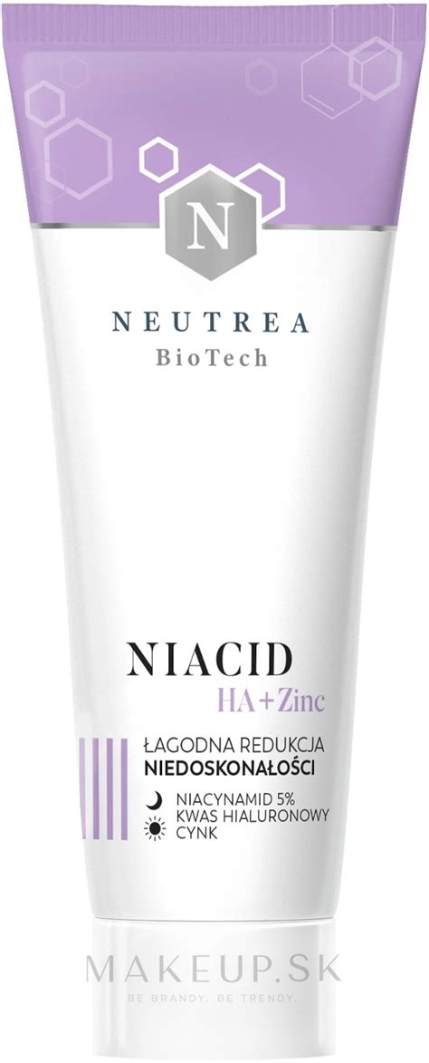 Krém proti nedokonalostiam s niacínamidom - Neutrea BioTech Niacid HA ...