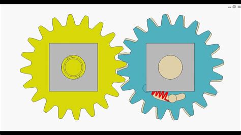 0041 Eliminating Backlash In Gear Drives 2 Youtube