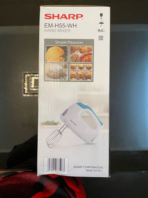 Sharp Hand Mixer EMH55WH TV Home Appliances Kitchen Appliances