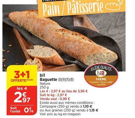 Promo Bi Baguette Chez Atac Icatalogue Fr