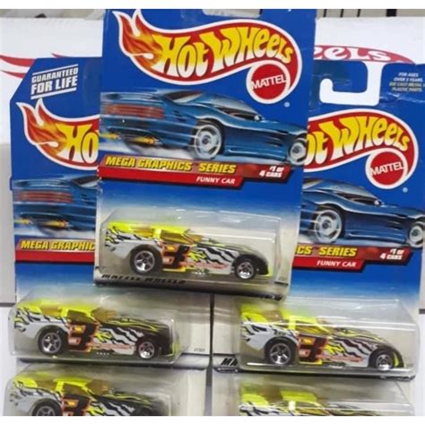 Jual HOT WHEELS FUNNY CAR HIJAU Shopee Indonesia