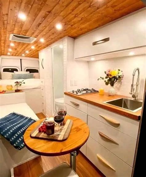 Pin By J A On Camper Furgo Van Conversion Interior Tiny House