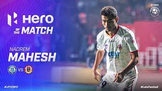 Mahesh Naorem Hero Of The Match Jamshedpur Fc East Bengal Fc