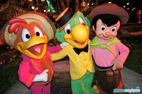 The Three Caballeros characters - Photos Magiques | Disney world ...