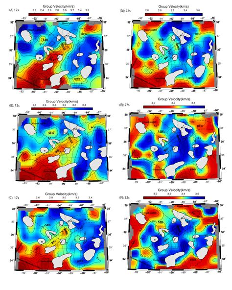 Rayleigh Wave Group Velocity Tomography From S To S A Low