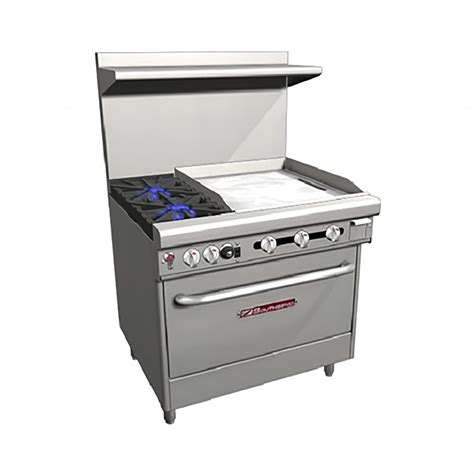 Southbend H A Gr Burner Gas Range W Griddle Convection