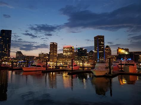 Baltimore, loved walking around Inner Harbor last night! : r/baltimore