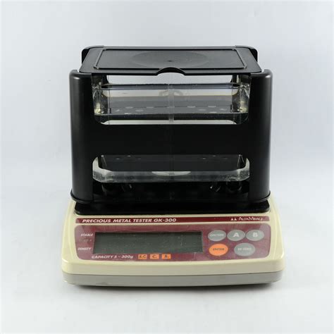 Alfa Mirage GK 300 Densimeter Precious Metal Gold Karat Tester Scale