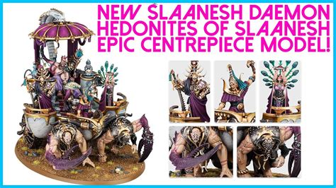 New Hedonites Of Slaanesh Epic Model Glutos Orscollion The Lord Of