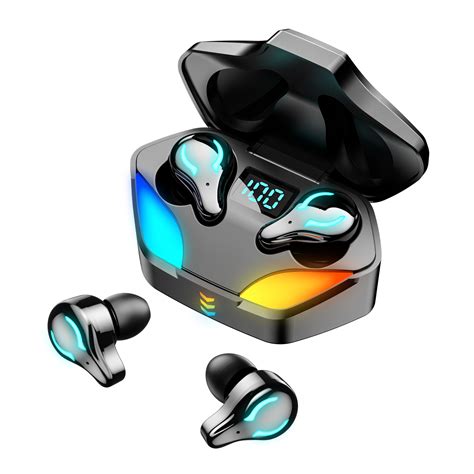 X1 Earbuds Gaming Earphone Tws 5.1 Led Display Stereo Touch Control ...