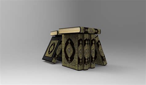 Quran 3d Model 3D Model CGTrader