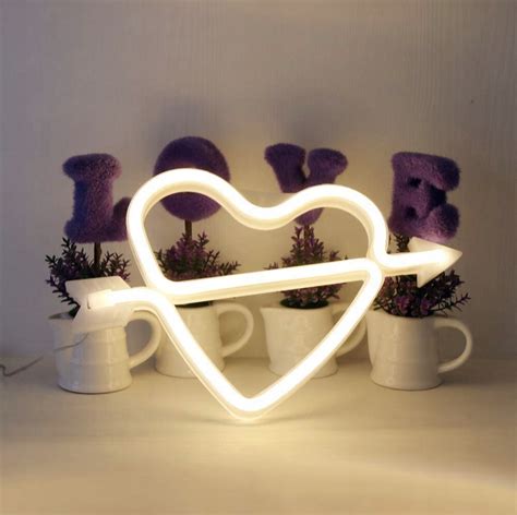 LAMPA NEONOWA LAMPKA NOCNA NEON LED NAPIS LOVE 10983566871