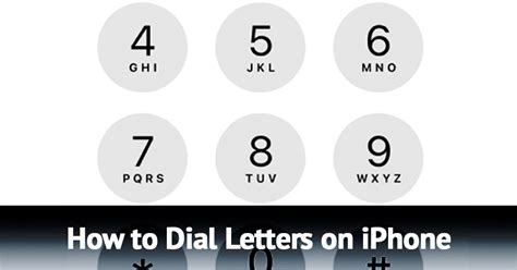 How To Dial Letters On Iphone A Comprehensive Guide In 2023