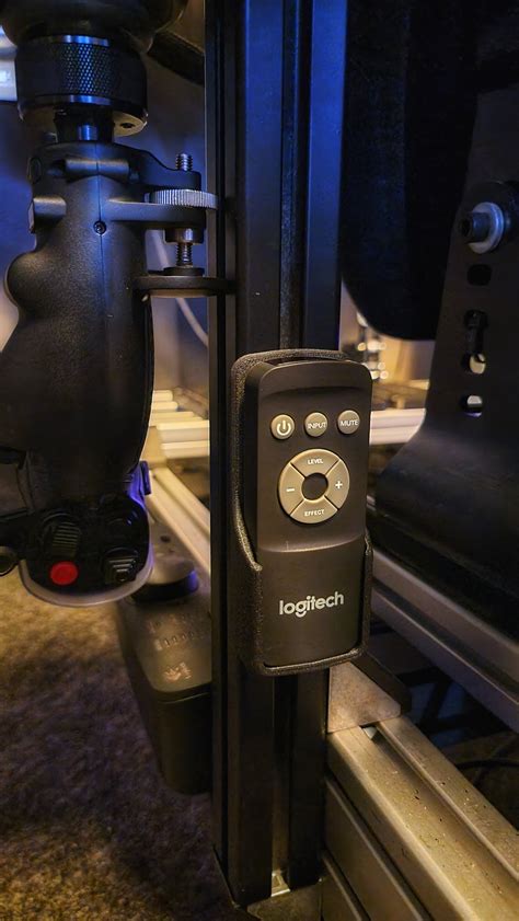 Logitech Z906 Remote Control Holder by Veracon | Download free STL model | Printables.com