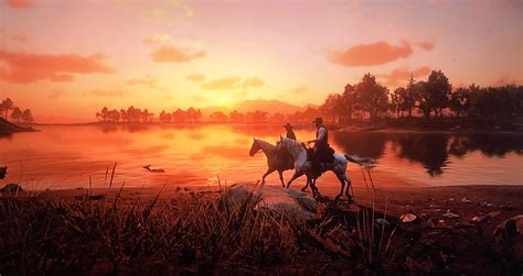 sunset on the golden age : r/RDR2