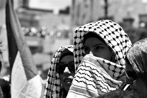 Jeune Palestinienne Portraits Noir Et Blanc Ramallah