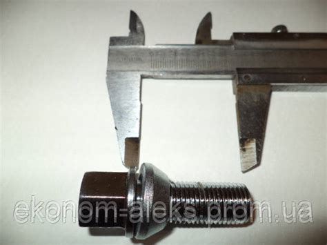 Болт M14X1,50X28 Хром Подстроечный конус +-1мм ключ 17мм, цена 60 грн ...