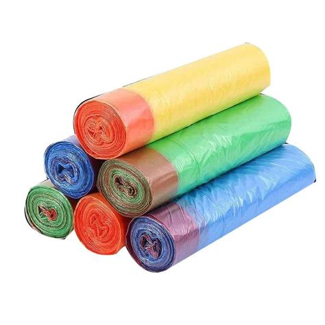 Jual Cod KANTONG PLASTIK SAMPAH ROLL DENGAN TALI 45X50 CM ISI 15