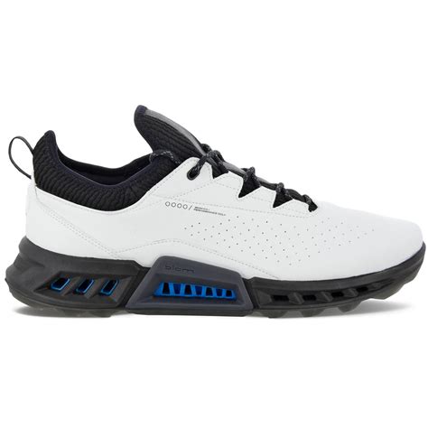 ECCO Biom C4 Golf Shoes White Black Scottsdale Golf