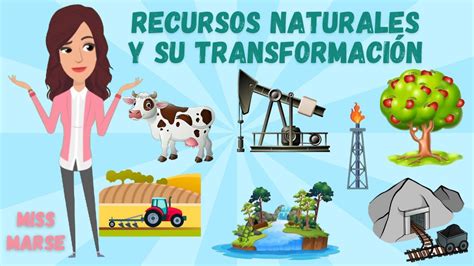 Recursos Naturales Y Su Transformaci N Youtube