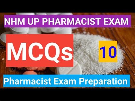 NHM UP Pharmacist Exam Preparation MCQs Pharmacist Exam Preparation