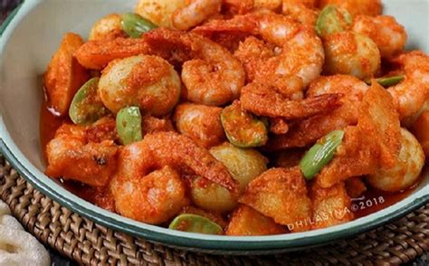 Cara Mudah Buat Sambal Udang Pete Yang Pedas Dan Lezat Topwisata