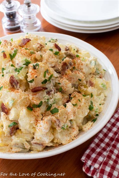 Potato Salad With Bacon For The Love Of Cooking