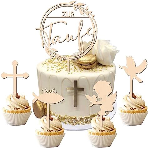 Zur Taufe Cake Topper 2024 Ikauder