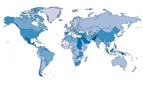 Diabetes Prevalence Of Population Ages 20 To 79 By Country