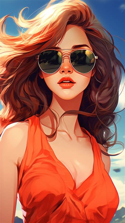 Sunglasses Anime Girl Aesthetic 30 Wallpaper Images And Photos