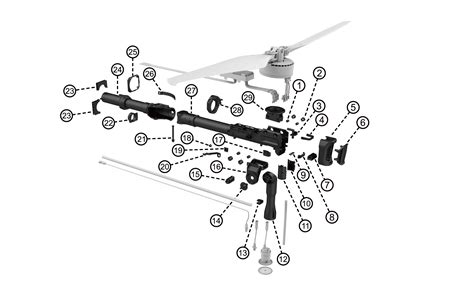 XAG P100 Pro 2023 Arm 3 Frame – Pegasus Robotics Inc.