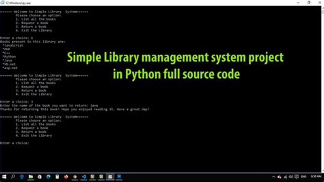 🔴 Library Management System Project In Python Full Source Code Youtube