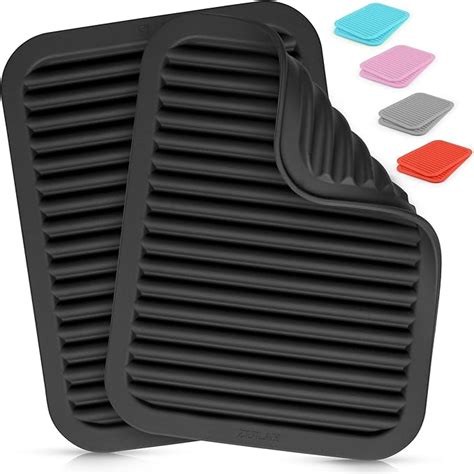 Amazon Zulay Pack X Silicone Trivets For Hot Pots And Pans Multi Purpose