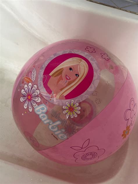 Big Barbie Beach Ball Hobbies And Toys Toys And Games On Carousell