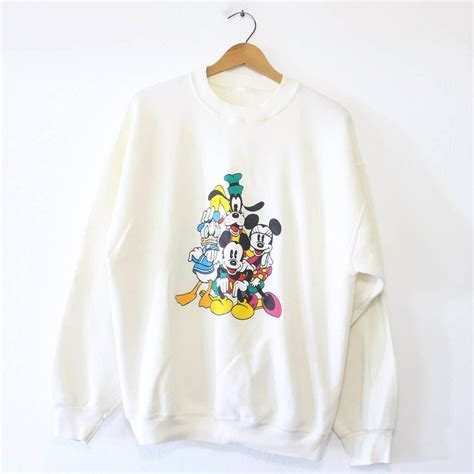 Vintage Walt Disney Mickey Mouse Characters Sweatshir Gem