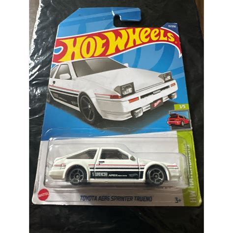 Hot Wheels Toyota Ae Sprinter Trueno Shopee Malaysia