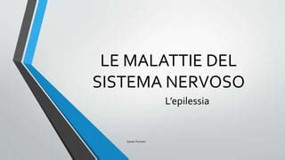 L Epilessia Ppt