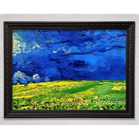 Rosalind Wheeler Weizenfeld Unter Bew Lktem Himmel Von Vincent Van Gogh