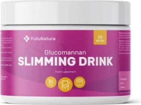 Glucomannan Slimming drink, 170 g - FutuNatura - VitalAbo