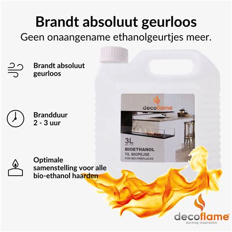 Decoflame Liter Premium Bioethanol Biobrandstof Voor Sfeerhaarden