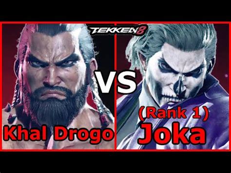 Tekken 8 Joka 1 Feng VS Khal Drogo Feng Tekken 8 Replays YouTube