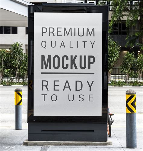 Mockup of a sign board | premium image by rawpixel.com Sign Mockup, Poster Mockup, Airport Signs ...