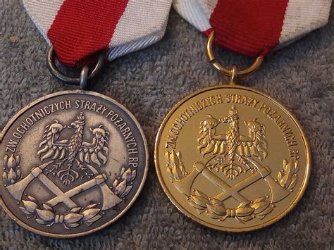 Medal Zas U Ony Dla Osp Rp Zestaw Szt Stalowa Wola Olx Pl