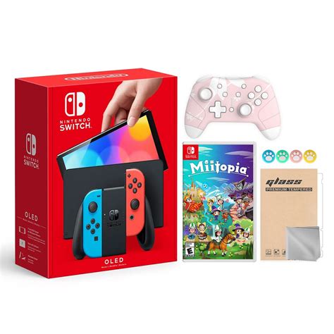 2021 New Nintendo Switch Oled Model Neon Red And Blue Joy Con 64gb